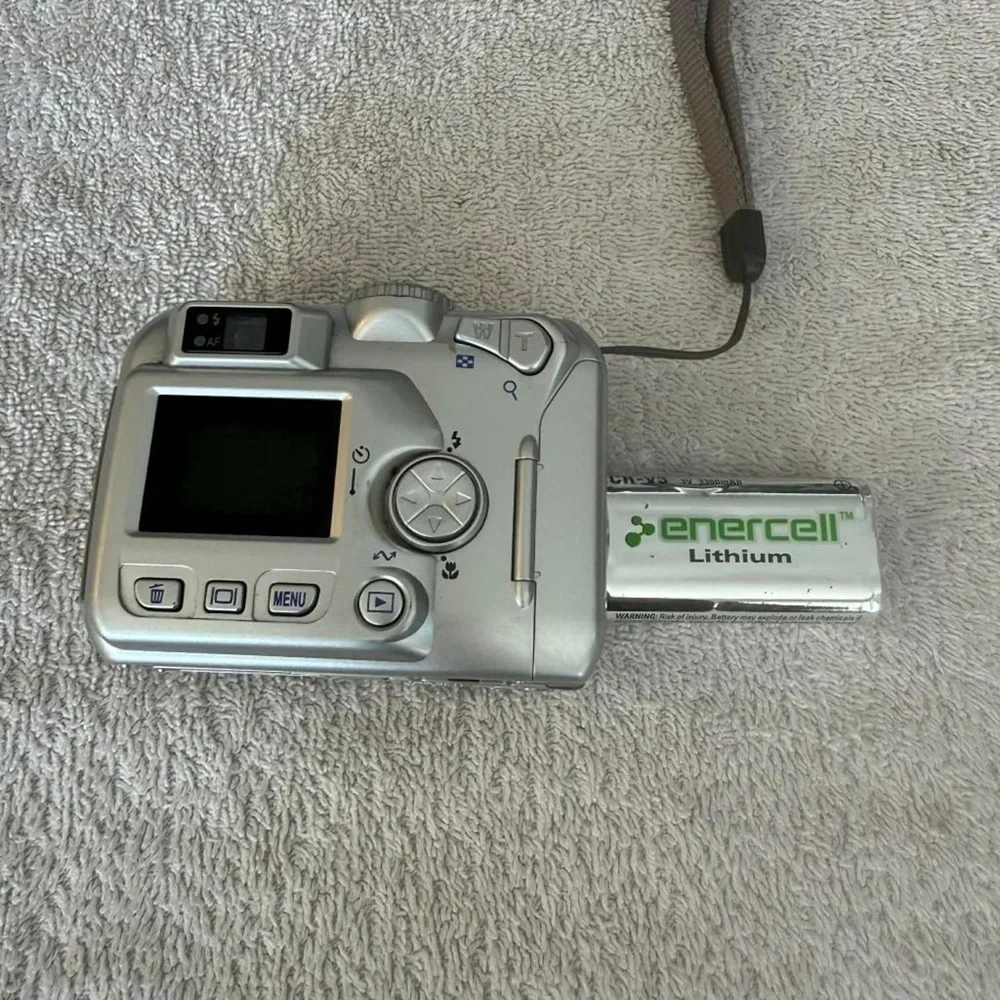 Nikon Coolpix 3100 Silver Digital Camera with Strap